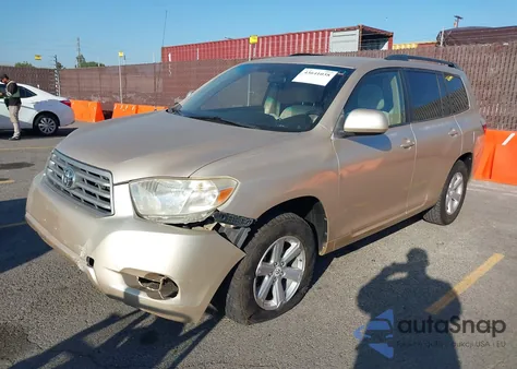 2008 Toyota Highlander from USA, damaged, VIN JTEDS41A282016822